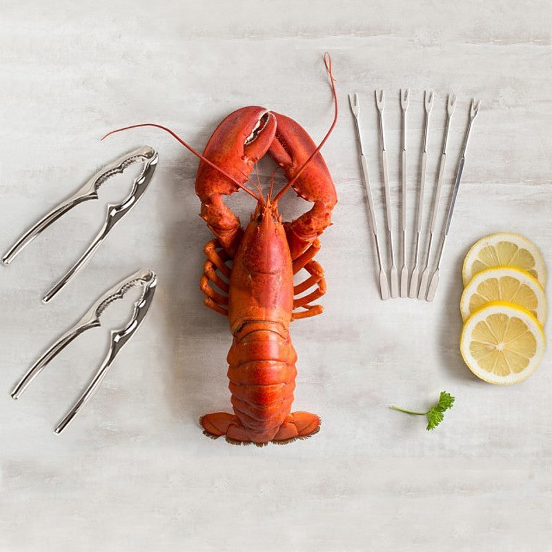 Ensemble d'outils pour fruits de mer Natural Living (8 pièces) 