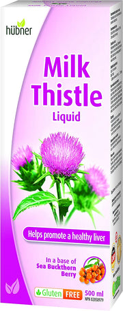 Naka Milk Thistle Liquid with Sea Buckthorn, 500 mL bottle – view 2