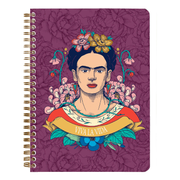 Clairefontaine Frida Kahlo Notebook – A5 Wirebound – 148 Pages, assorted design