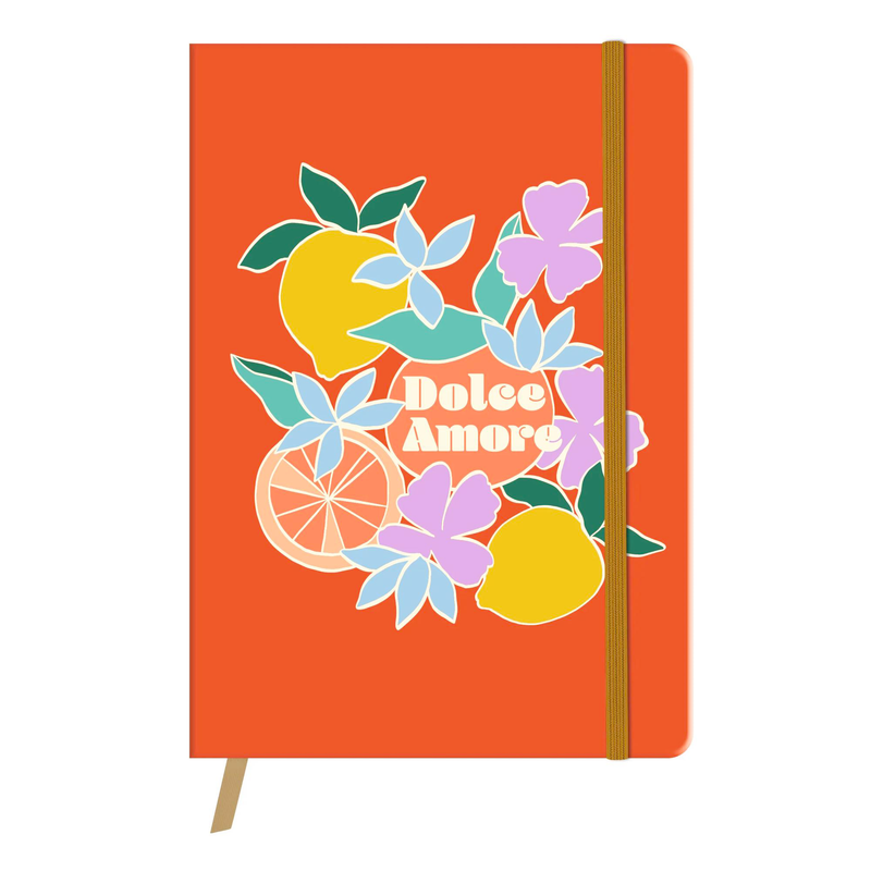 Clairefontaine Dolce Amore Notebook – A5 Hardcover / 128 Pages, assorted design