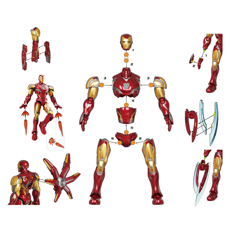BLOKEES - MARVEL Infinity SAGA - Champion - Iron Man MK85 DX
