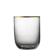 Lyngby Glas – Palermo Gold Tumblers (4-Pack) – 350 mL – single glass view