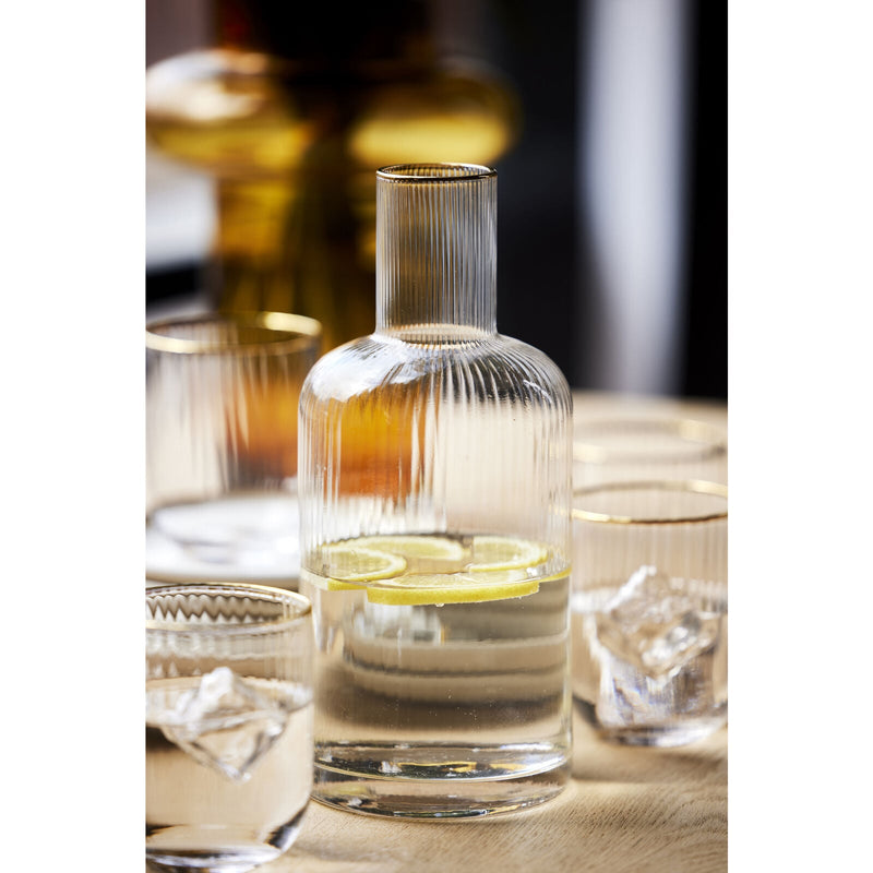 Lyngby Glas – Palermo Gold Tumblers (4-Pack) – 350 mL – lifestyle view 7