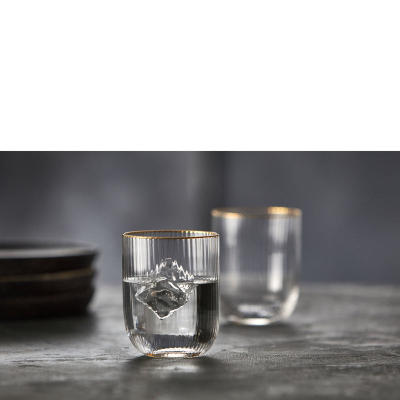 Lyngby Glas – Palermo Gold Tumblers (4-Pack) – 350 mL – lifestyle view 14