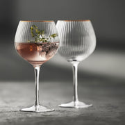 Lyngby Glas – Palermo Gold Gin & Tonic Glasses (4-Pack) – 650 mL – lifestyle view 5