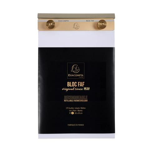 Notepad FAF N°2 Blank - 170 Sheets (4x6.7in)