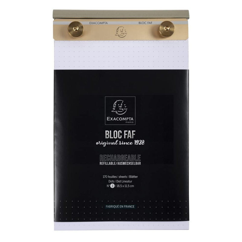 Notepad FAF N°3 Dot - 170 Sheets (4.5x7.8in)