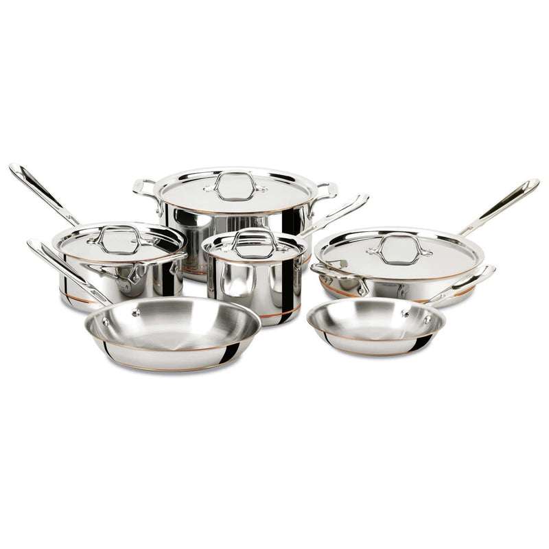 All-Clad - Copper Core - 10-Piece Cookware Set