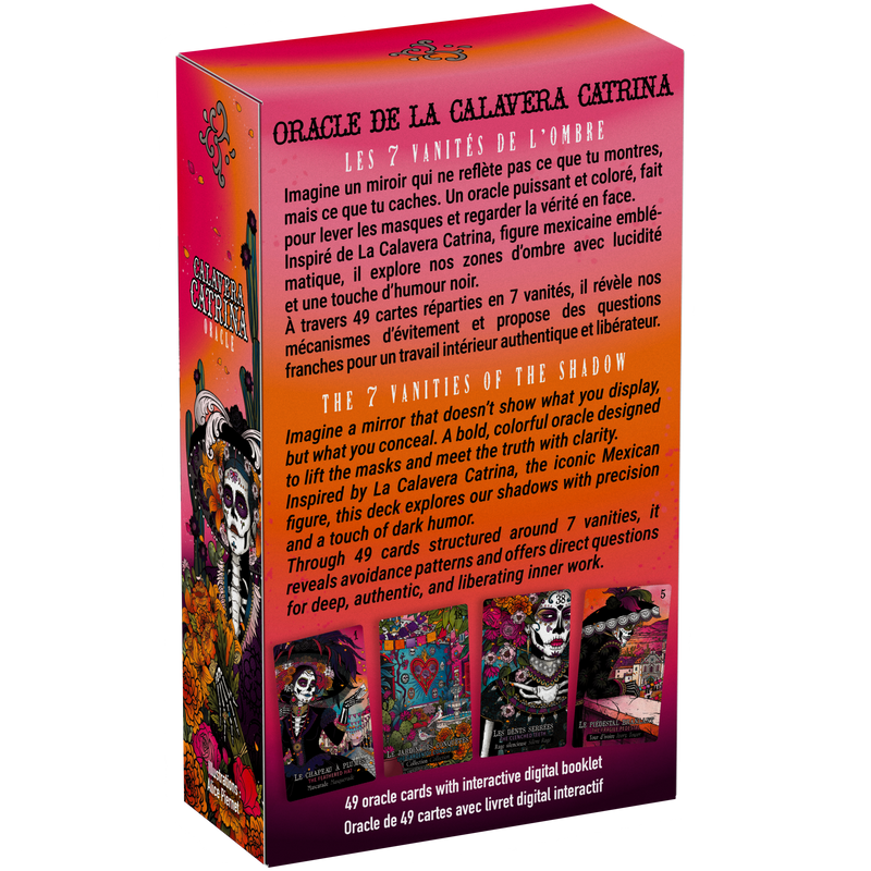 Cartamundi - The Oracle of Calavera Catrina - The 7 Vanities of the Shadow - 49 Cards