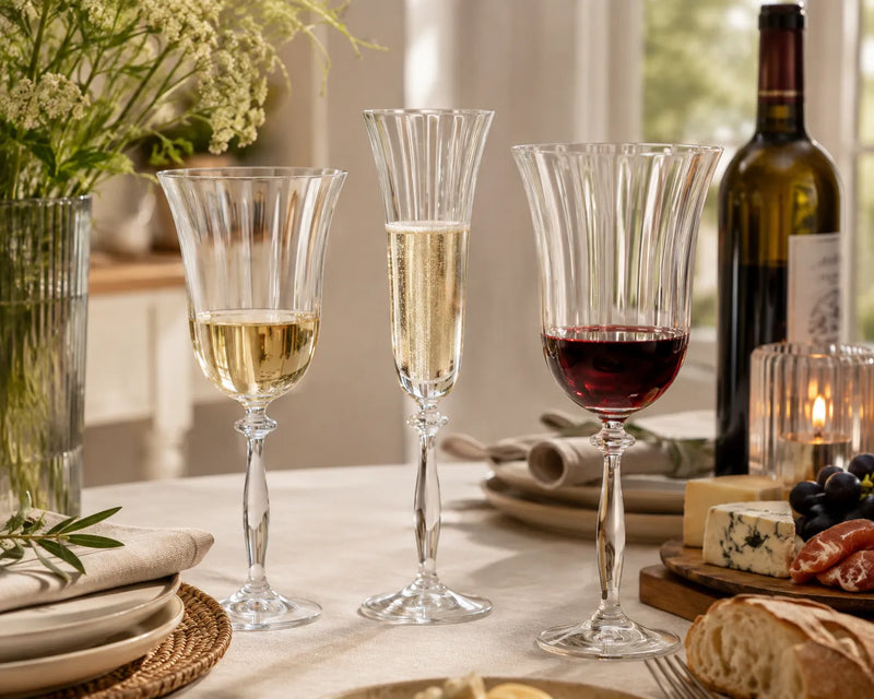 Bohemia Crystal - Angela Optic Wine 250ml x6