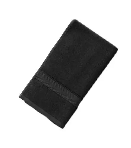 BaByliss - Babyliss Pro Cotton Black Towesl (12 units) 16 × 28 in