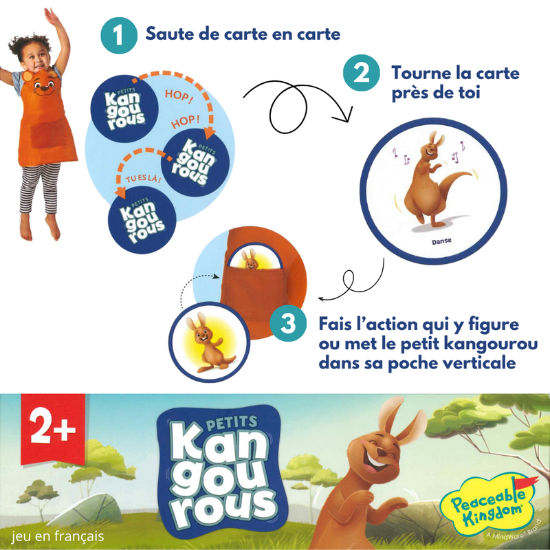 Peaceable Kingdom - Petits Kangourous | French Edition