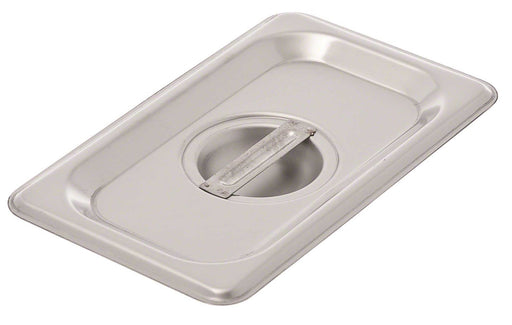Browne - Steam Table Pan Cover - One - Ninth - Solid - 18 / 8 Stainless Steel - 6.3x4.4" / 17.6x11.1 cm