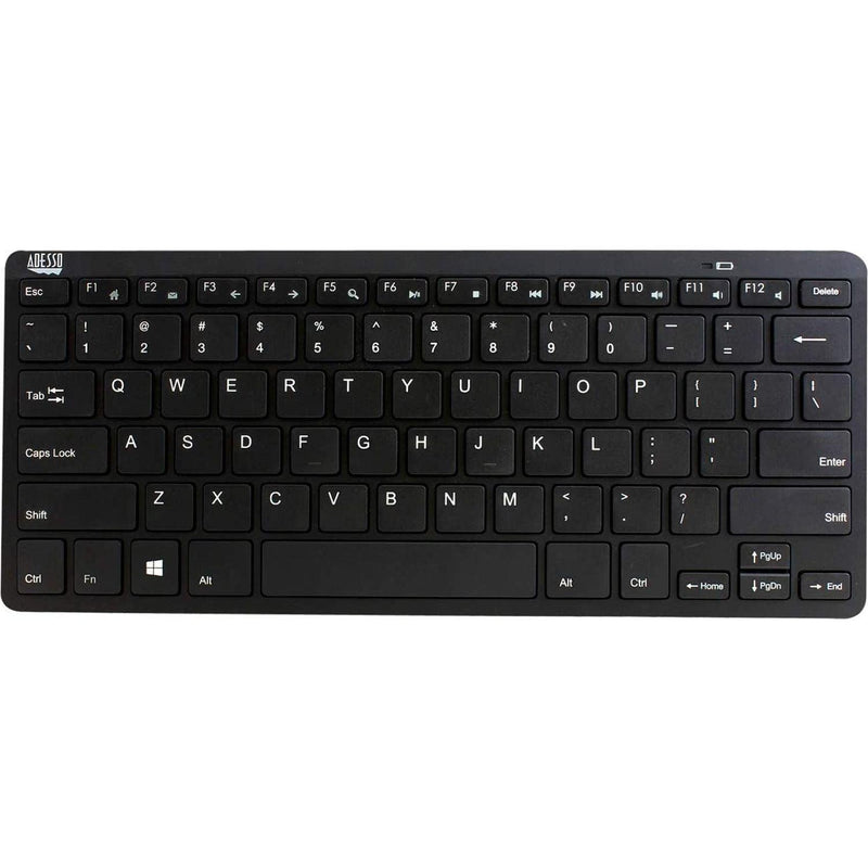 Adesso SlimTouch WKB-1100BB mini Bluetooth keyboard in black