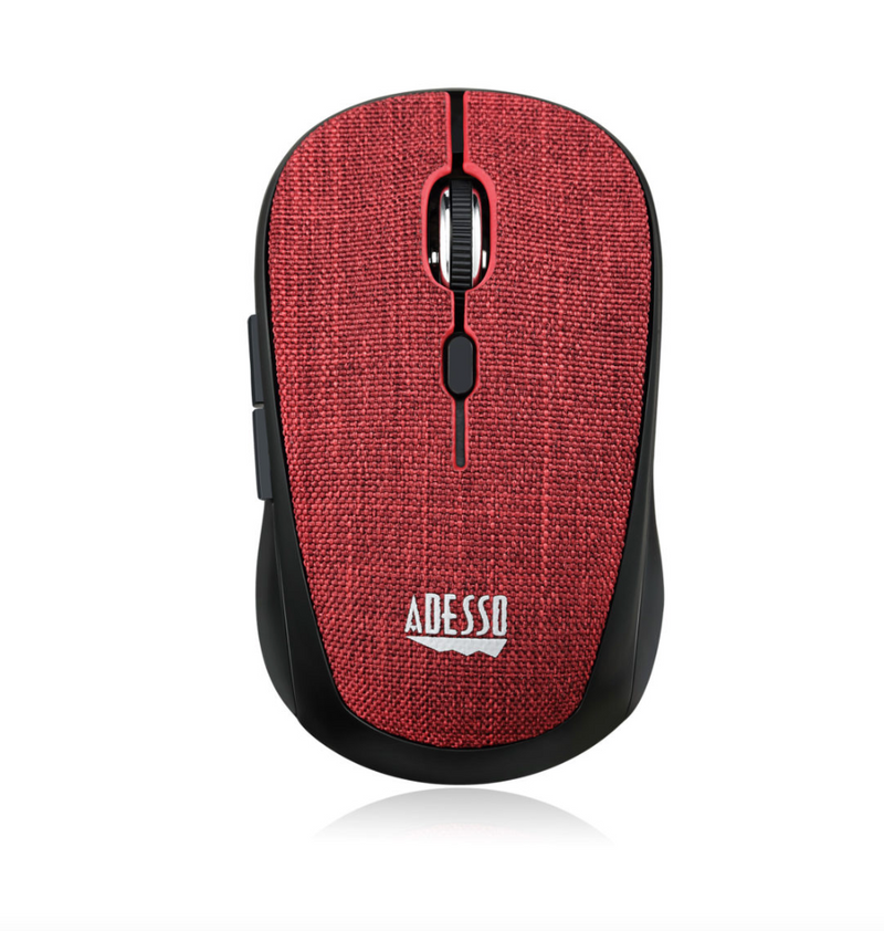 Adesso iMouse S80R wireless fabric mini mouse in black
