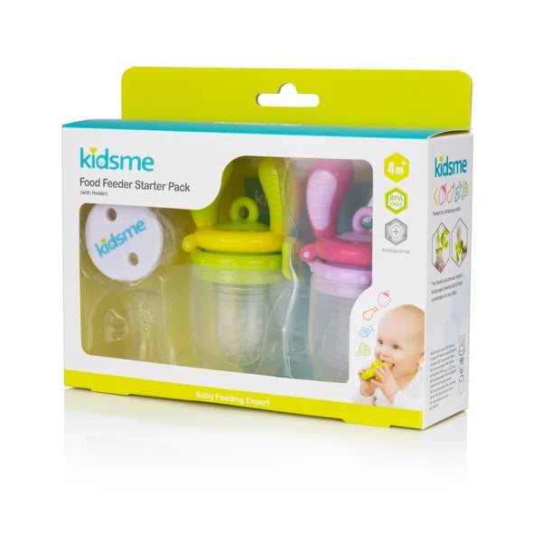 Kidsme - Food Feeder Starter Pack | Lime/Lavender - product image