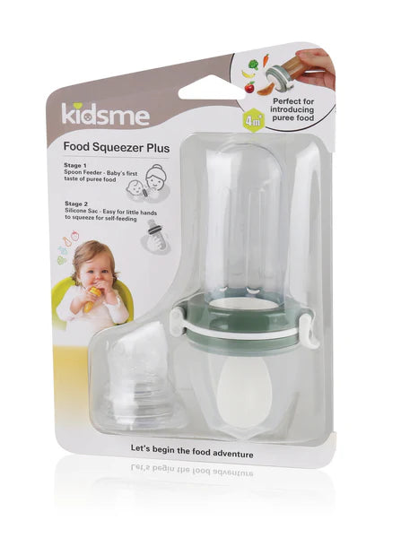 Kidsme - Food Squeezer Plus | Grey or Plum - additional image 3