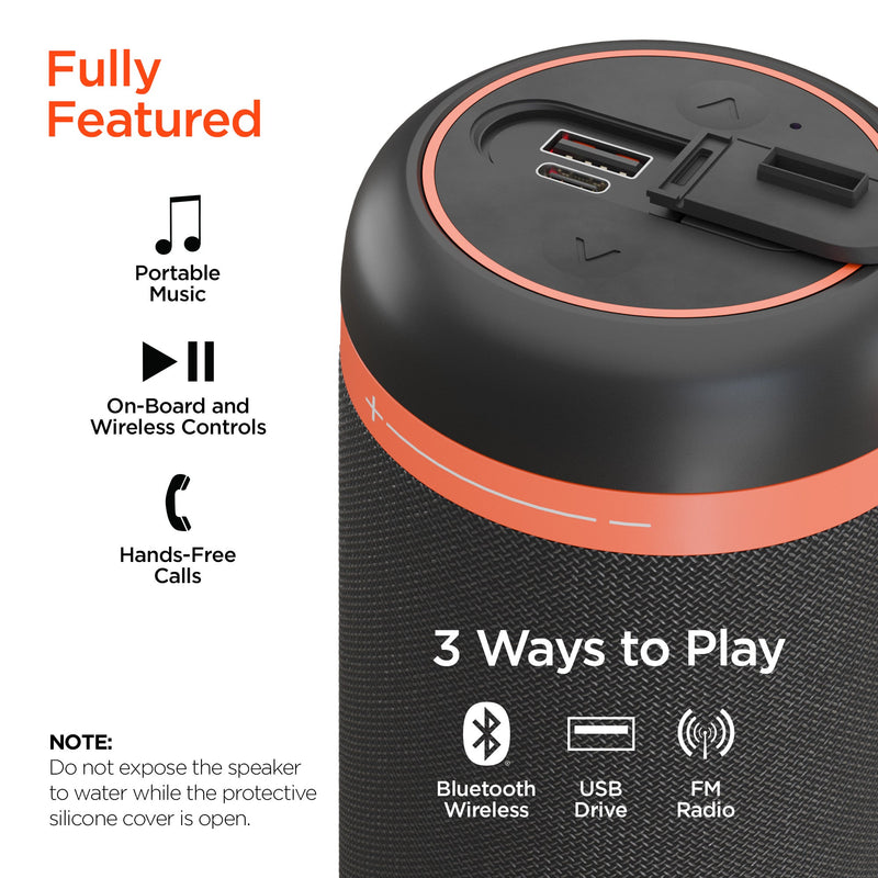 Hypergear SoundTower Bluetooth LED speaker - additional view