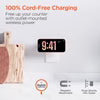 HyperGear – Wall Charger MaxCharge 40W 3-in-1 Dual USB-C PD Output with Magnetic Wireless Fast Charger - White