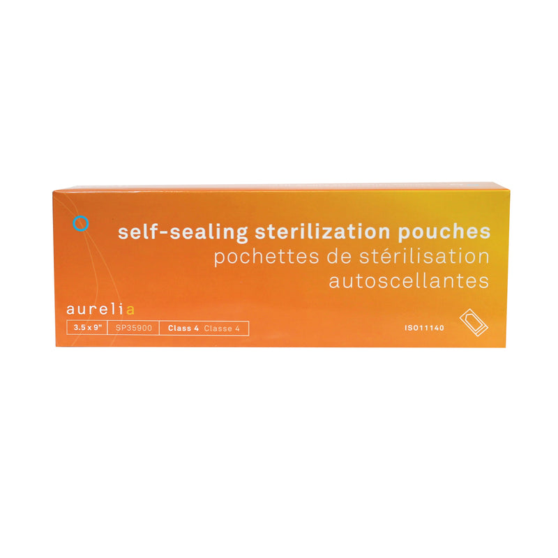 Aurelia sterilisation pouches large, box of 200