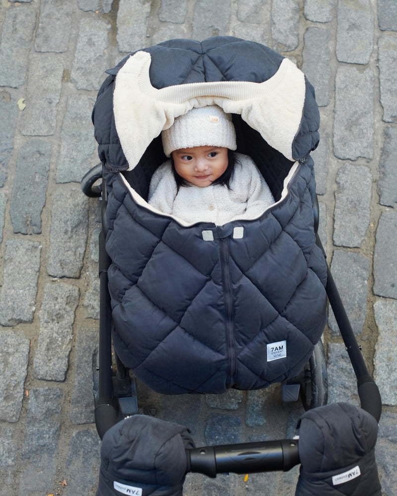 7AM Enfant Car Seat Cocoon Benji Sherpa in Mirage – view 7