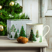 STUDIO-1811 - Festive Trees 300ml (10oz) Mug