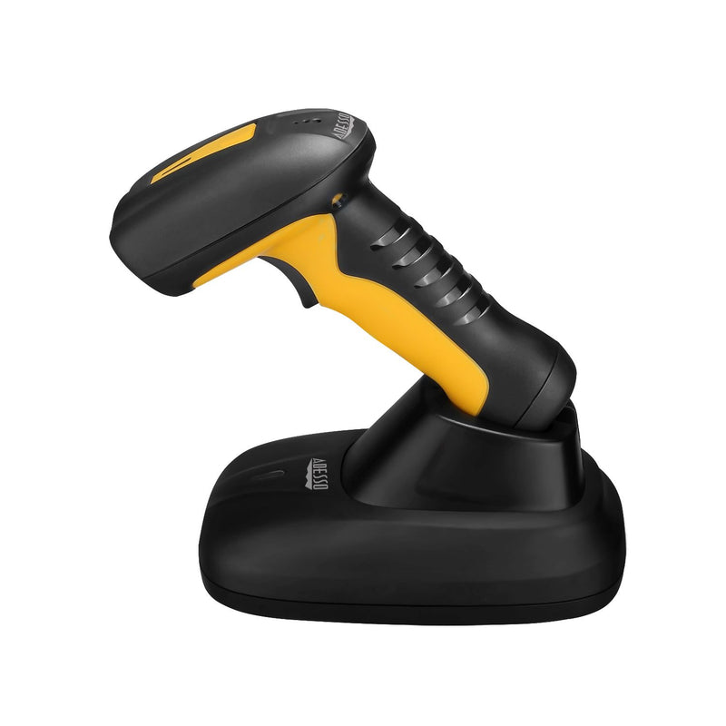 Adesso NuScan 4100B Bluetooth antimicrobial waterproof barcode scanner with charging cradle – view 4