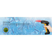 Adesso NuScan 4100B Bluetooth antimicrobial waterproof barcode scanner with charging cradle – view 16