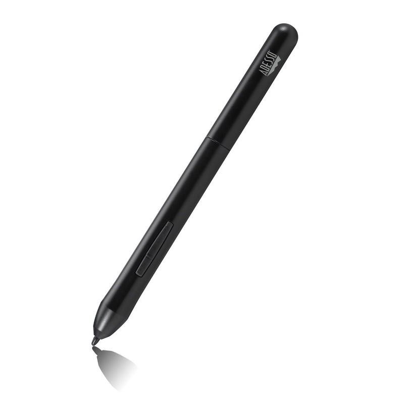 Adesso CyberTablet K8 graphic drawing tablet with stylus in black – view 4