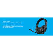 Adesso Xtream H5U USB Stereo Headset with Boom Mic in black – view 9