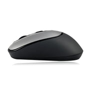 Adesso iMouse A10 Antimicrobial Wireless Mouse in black and silver – view 3