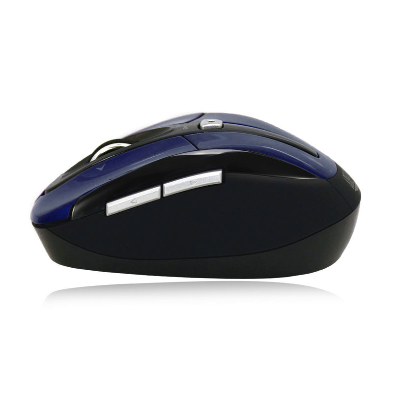 Adesso iMouse S60L wireless nano mouse in blue – view 3