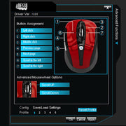 Adesso iMouse S60L wireless nano mouse in blue – view 6