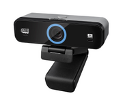 Adesso CyberTrack K4 black 4K Ultra HD webcam with privacy switch and tripod mount