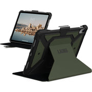 UAG Metropolis SE rugged folio case for iPad 10.9 in (10th Gen) in olive – view 3