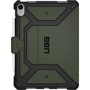UAG Metropolis SE rugged folio case for iPad 10.9 in (10th Gen) in olive – view 4