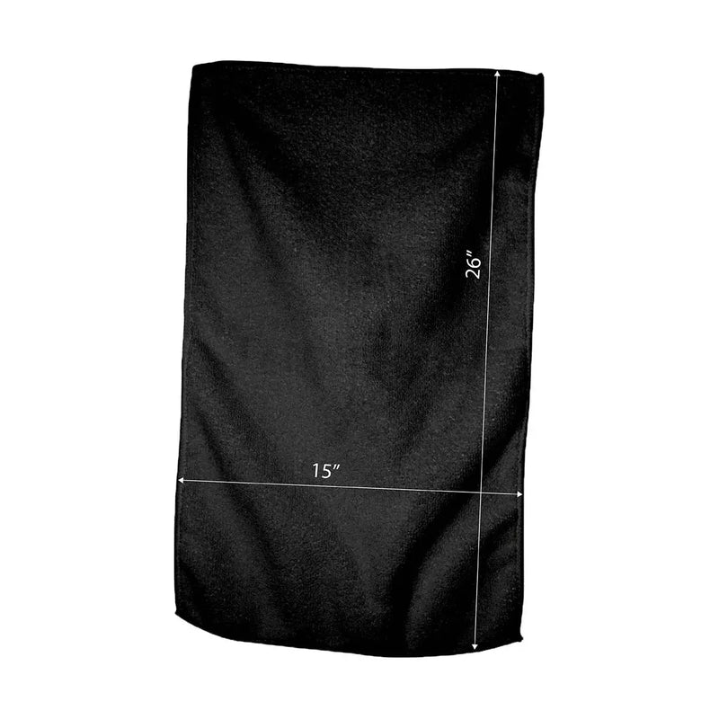 BaByliss - Babyliss Pro Cotton Black Towesl (12 units) 16 × 28 in