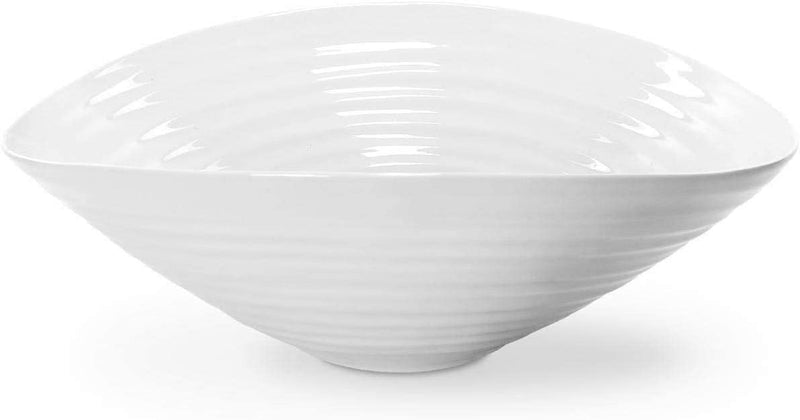 Sophie Conran White large porcelain salad bowl, 13 in