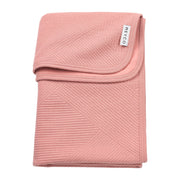 Meyco Baby Pure Flannel Baby Blanket – Rose – product view