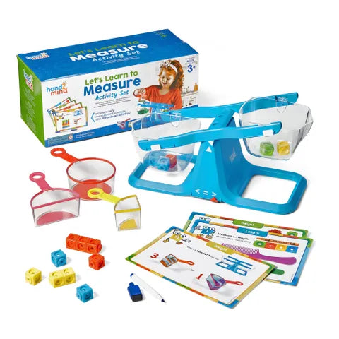 hand2mind - Let's Learn to Measure Activity Set
