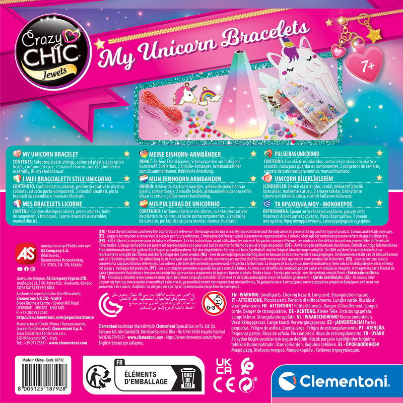 CRAZY CHIC: UNICORN BRACELETS