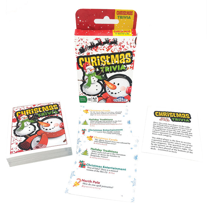 Outset Media - Christmas Trivia Card Game