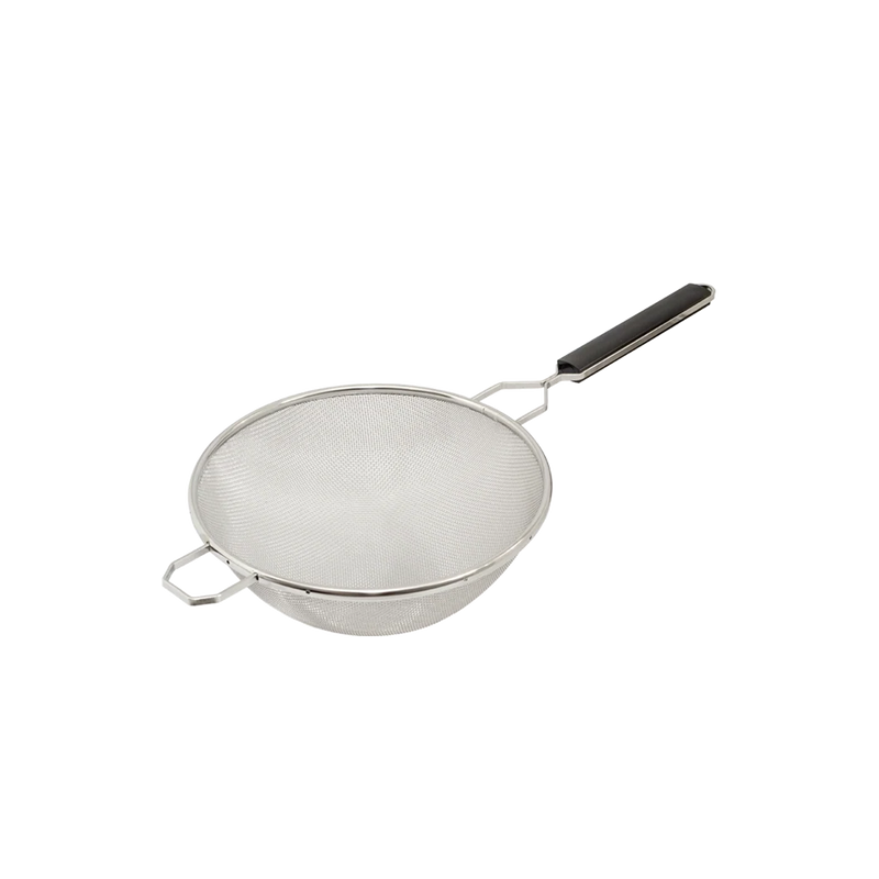Browne - Passoire - Simple - Maille - Moyenne - Manche en plastique - Bol - 6,25 po / 15,9 cm - Acier inoxydable