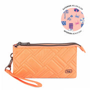 X-LUG - Frolic RFID Wristlet - MELON GLOW