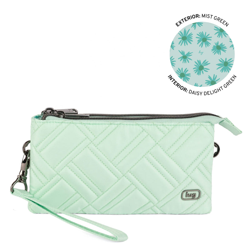 X-LUG - Frolic RFID Wristlet - MIST GREEN