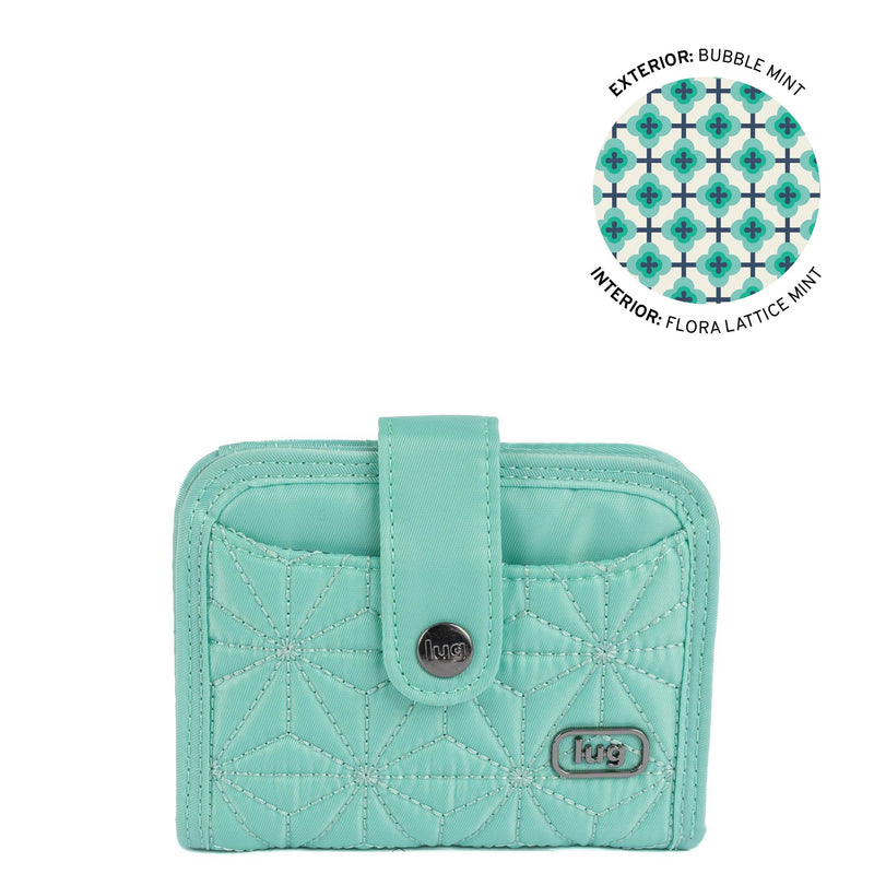 LUG Legacy Collection Minuet RFID Wallet - Bubble Mint