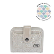 LUG Legacy Collection Minuet RFID Wallet - Metallic Pebble