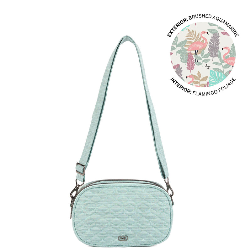 Comet Crossbody Bag - BRUSHED AQUAMARINE | LUG