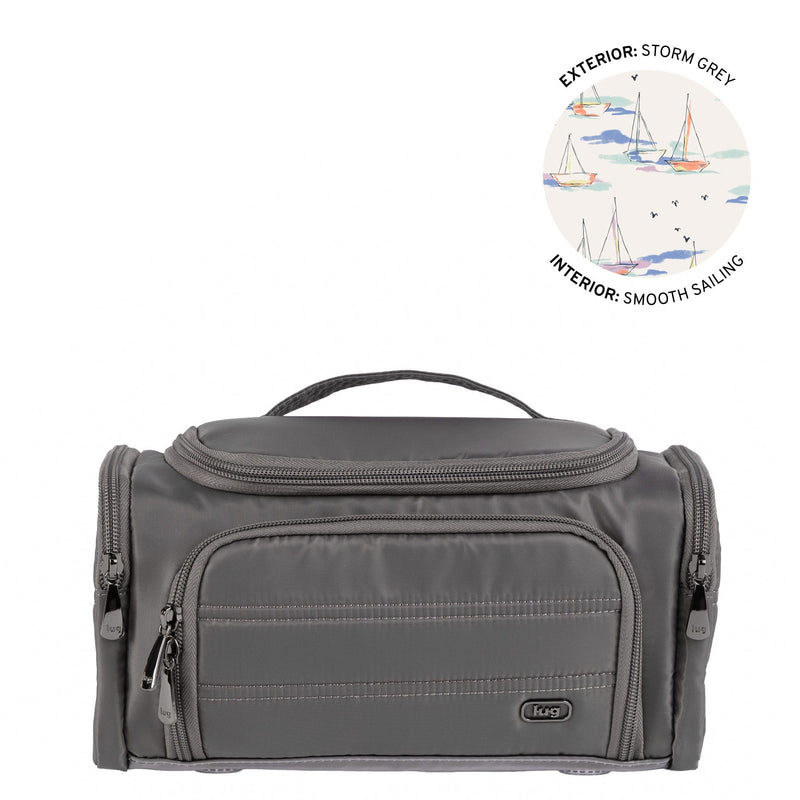 Trolley Medium 2 Cosmetic Case - STORM GREY | LUG