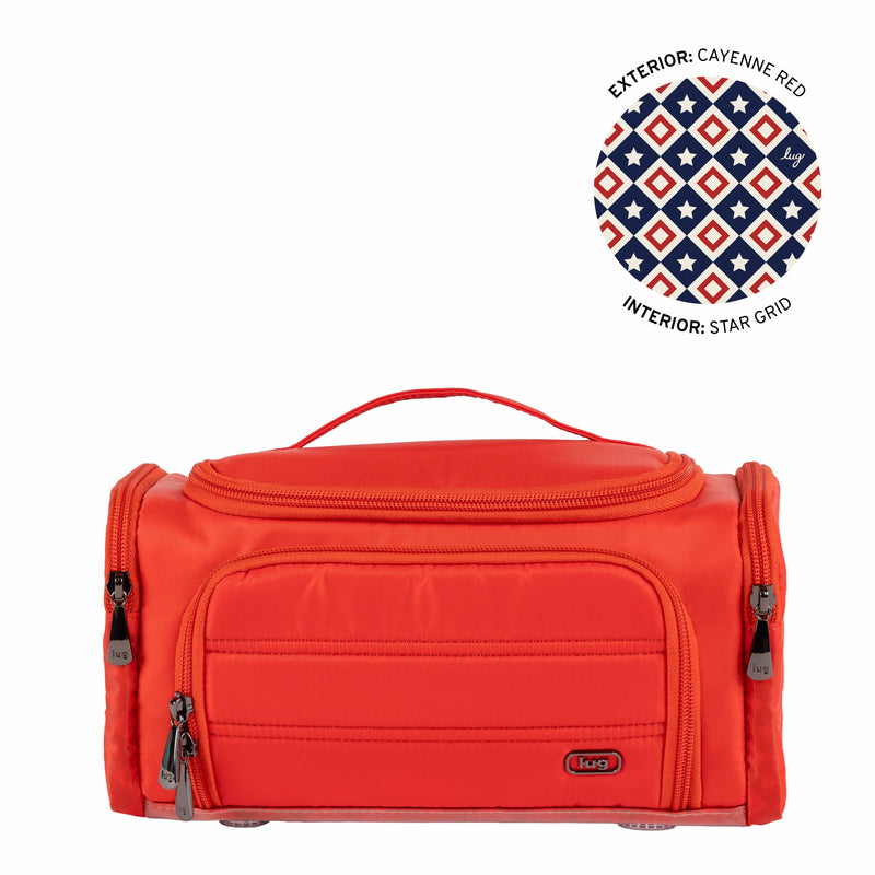 Trolley Medium 2 Cosmetic Case - CAYENNE RED | LUG